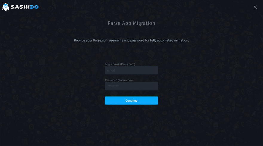 Parse Migration in a Click